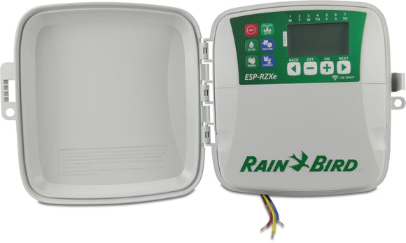 Beregeningsinstallatie/ Regenautomaat - Rain Bird RZXe6i Outdoor - 4 stations - LNK Wi-Fi module - Sproeiers